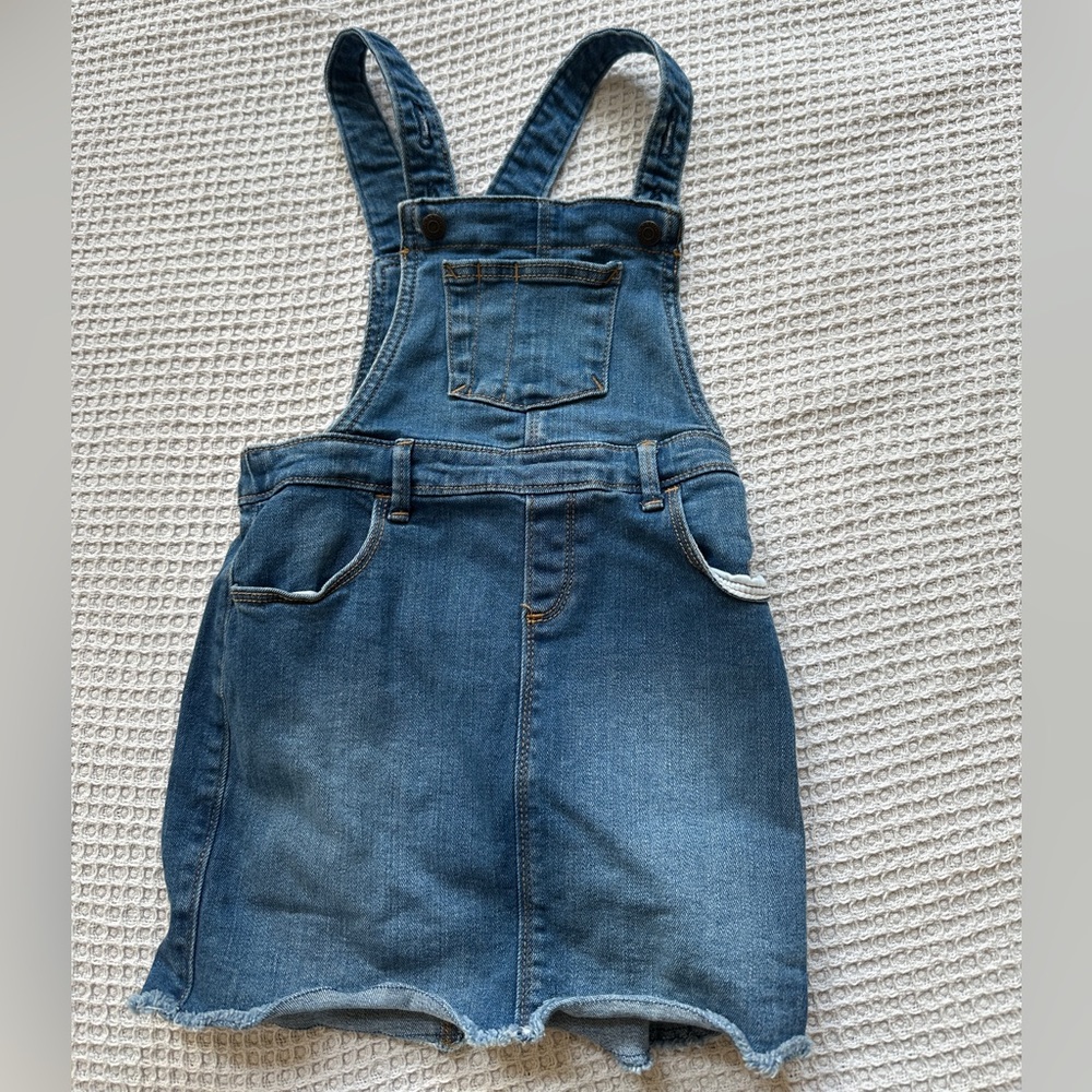 Old Navy Denim Blue Kids Overalls Dress